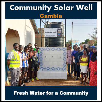 Solar Community Well Gambia